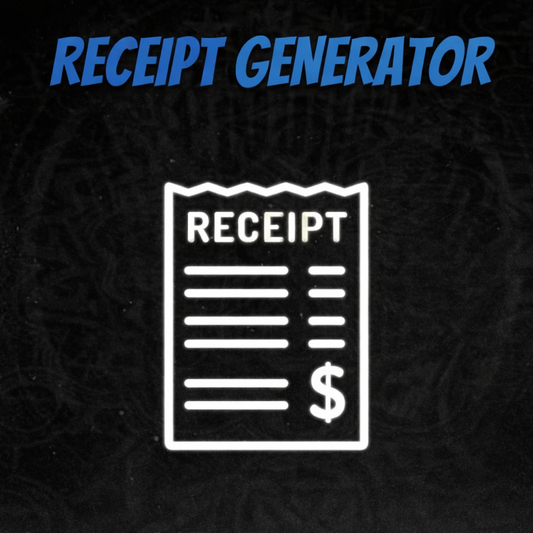 RECEIPT GENERATOR