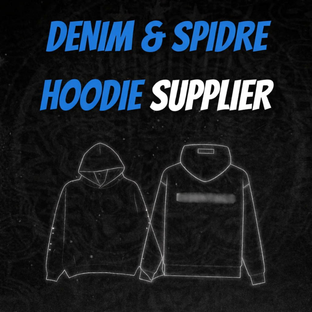 DEN!M & SPIDRE HOODIE SUPPLIER