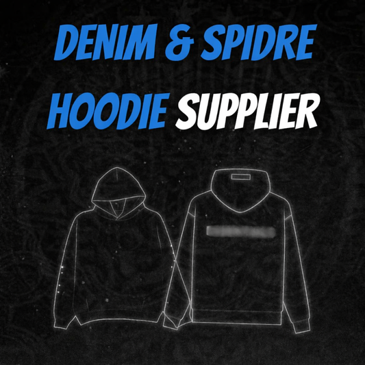 DEN!M & SPIDRE HOODIE SUPPLIER